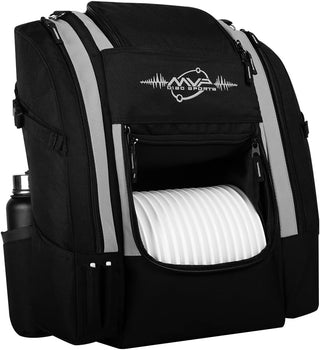 MVP Discs Disc Golf Backpack Bag - Voyager Lite Backpack - Holds 20-22 Discs