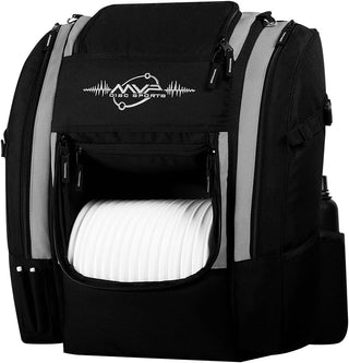 MVP Discs Disc Golf Backpack Bag - Voyager Lite Backpack - Holds 20-22 Discs