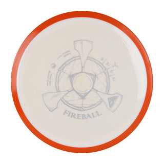 Axiom Disc Golf Neutron Fireball Distance Driver 9/3.5/0/3.5 White/Orange 173 grams