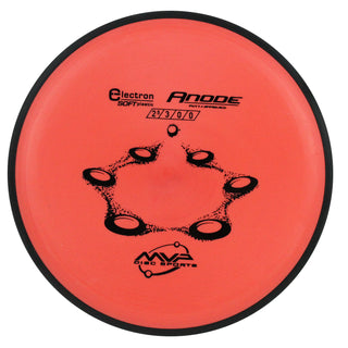 MVP Disc Golf Electron Soft Anode Putt and Approach Orange 174 grams