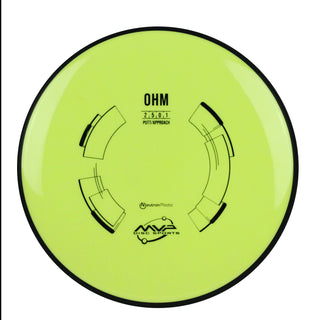 MVP Disc Golf Neutron Ohm Putter 2/5/0/1 Yellow 173 grams