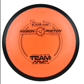 MVP Disc Golf Photon Elaine King Driver Fission Orange 164 grams