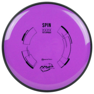 MVP Disc Golf Neutron Spin Putter 2.5/4/-2/0 Purple 171 grams