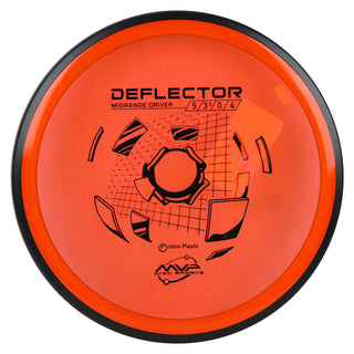 MVP Disc Golf Proton Deflector Midrange 5/3.5/0/4 Orange 178 grams