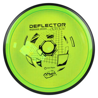 MVP Disc Golf Deflector Midrange Proton Green 176 grams