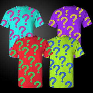 4 Mystery Pro Brand T-Shirts - Size Medium