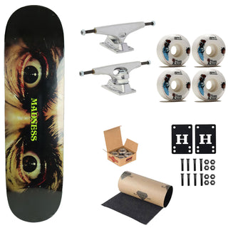 Madness Premium Skateboard Complete Alex Perelson Eyes 8.5" Ft. Krux/SML/Independent