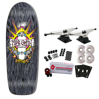 Madrid Skateboard Complete Mike Smith Duck Reissue Black 10.75" x 31"