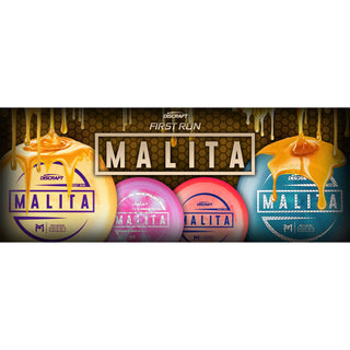 Discraft Disc Golf Paul McBeth First Run ESP Malita Midrange 5/5/-1/1 Pink/Black 167-169g