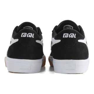 Lakai Skateboard Shoes Manchester Black White Gum Toe