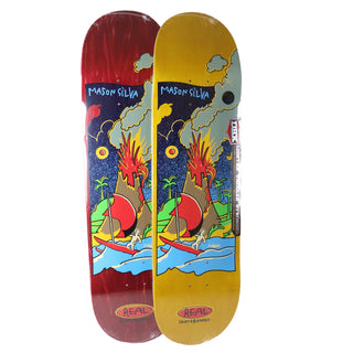Real Skateboard Deck Mason Silva Volcano DBX Assorted 8.25" x 32"