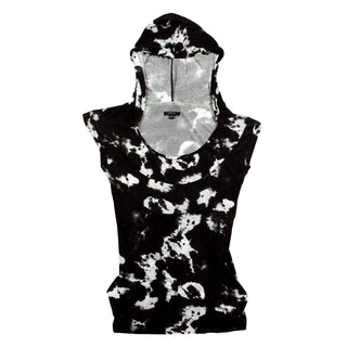 Matix Women's T-Shirt Hoodie Hazy Shade Black - Size Small