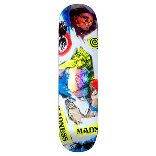 Madness Skateboard Mental Block 8.375" with Independent Trucks, Spitfire Wheels