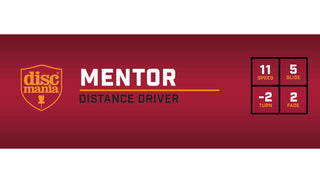 Discmania Disc Golf Mentor Distance Driver Pink Active 165-170