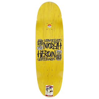 Heroin Premium Skateboard Complete Merged Razoregg Gold Ft. Ace/OJ/Quantum