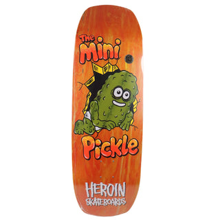 Heroin Skateboard Deck Mini Pickle (Assorted) 9.5" x 29.5"