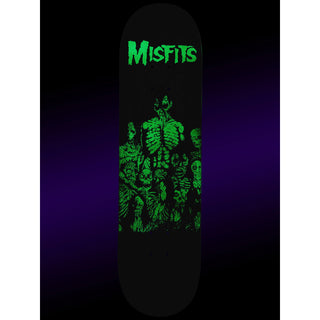 Zero Skateboard Deck Misfits Zero A.D. Glow 8.5" x 32.3"