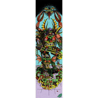 Mob Skateboard Griptape Creature Riot1934 Hallucination 9" x  33" Sheet