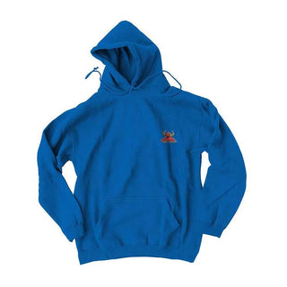 Toy Machine Skateboards Pullover Hoody Sweatshirt Monster Embroidered Royal Size L