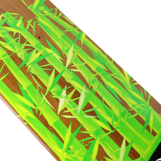 Moose Skateboard Deck Bamboo Leaves 7.75"