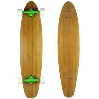 Moose Longboard Complete Cougar Kicktail 9" x 40" Paris Trucks Blood Orange Wheels