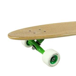 Moose Longboard Complete Cougar Kicktail 9" x 40" Paris Trucks Blood Orange Wheels