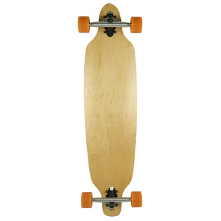 Moose Longboard Complete Doe Drop Through 9" x 36" Slant Trucks Arbor Wheels