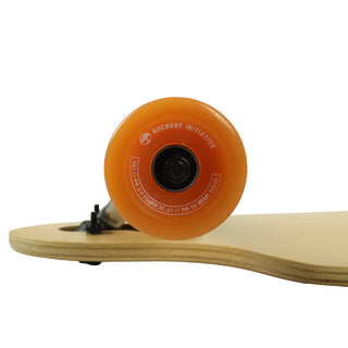 Moose Longboard Complete Doe Drop Through 9" x 36" Slant Trucks Arbor Wheels