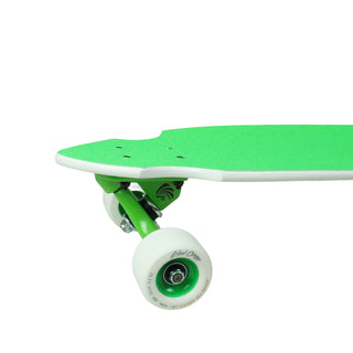 Moose Longboard Complete Egret Pintail 9" x 46" Paris Trucks Blood Orange Wheels