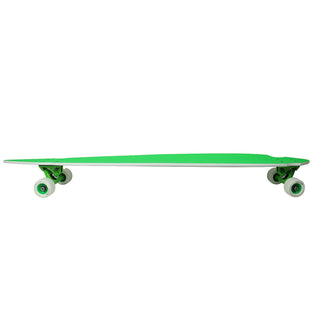 Moose Longboard Complete Egret Pintail 9" x 46" Paris Trucks Blood Orange Wheels