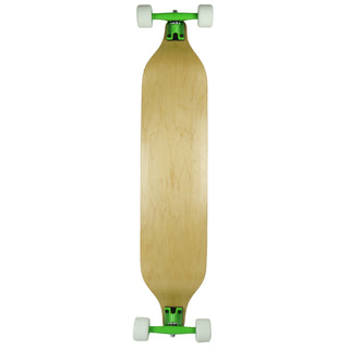 Moose Longboard Complete Falcon Drop Down 8" x 40" Paris Trucks Blood Orange Wheels