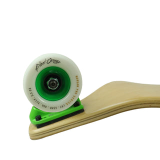 Moose Longboard Complete Falcon Drop Down 8" x 40" Paris Trucks Blood Orange Wheels