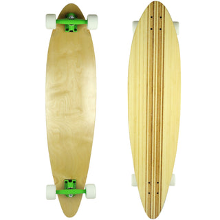 Moose Longboard Complete Heron Pintail 9.5" x 41" Paris Trucks Blood Orange Wheels