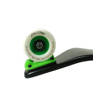 Moose Longboard Complete Lynx Drop Down 8" x 40" Paris Trucks Blood Orange Wheels