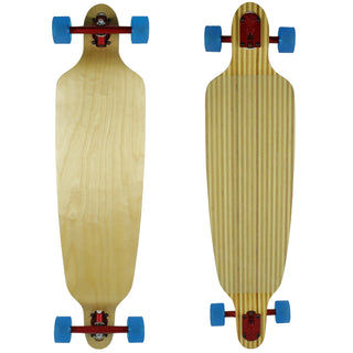 Moose Longboard Complete Marten Double Drop 9.75" x 39.75" Paris Trucks Bigfoot Wheels
