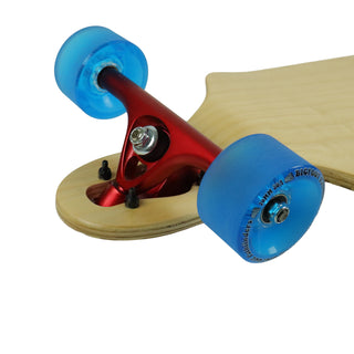 Moose Longboard Complete Marten Double Drop 9.75" x 39.75" Paris Trucks Bigfoot Wheels
