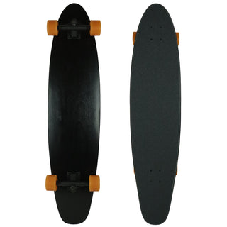 Moose Longboard Complete Stag Kicktail 9" x 40" Slant Trucks Arbor Wheels