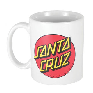 Santa Cruz Skateboards Mug Classic Dot White