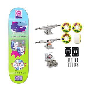 Darkstar Skateboard Premium Complete Manolo New Abnormal 8.0" w/ Independent Satori Upgrade