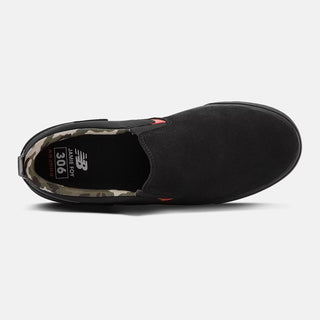 New Balance Numeric Shoes Jamie Foy 306 Laceless Black/Orange