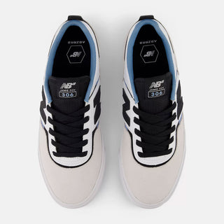 New Balance Numeric Skateboard Shoes Jamie Foy 306 Light Grey/White