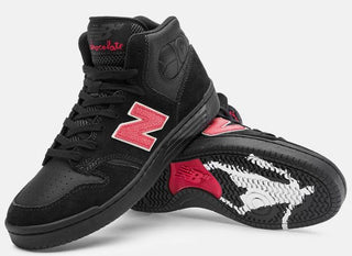 New Balance Numeric X Chocolate Skateboard Shoes 480 Hi Black/Gum