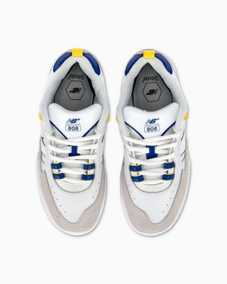 New Balance Numeric Skateboard Shoes 808 Tiago Lemos White/Royal