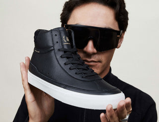 Hours is Yours Skateboard Shoes North LX Black Leather