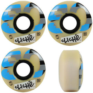Cliché Skateboard Wheels 50mm Black Core Series 99A *NOS*