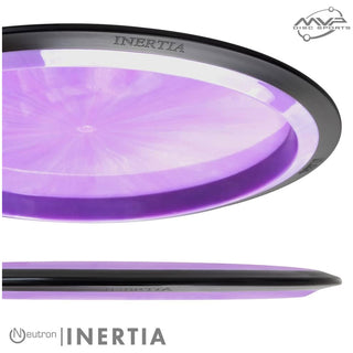 MVP Disc Golf Neutron Inertia Distance Driver 9/5/-2/2 Purple 155 grams