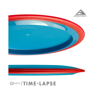 Axiom Disc Golf Special Edition Neutron Time-Lapse Retooled Distance Driver 12/5/-1/2 Purple/Orange Yellow 174 grams
