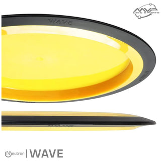 MVP Disc Golf Neutron Wave Distance Driver 11/5/-2/2 Bright Orange 171 grams