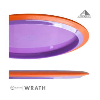 Axiom Disc Golf Neutron Wrath Distance Driver 9/4.5/-0.5/2 Pink/Teal 165 grams