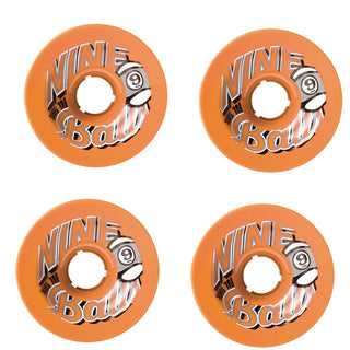Sector 9 Longboard Wheels 74mm Nineballs 78A Orange